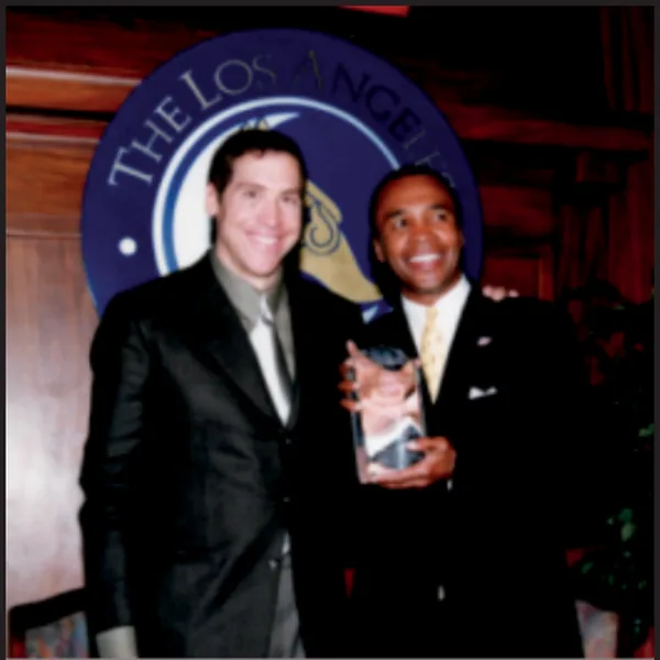 Sugar Ray Leonard, 1999 Roy Firestone Award honoree